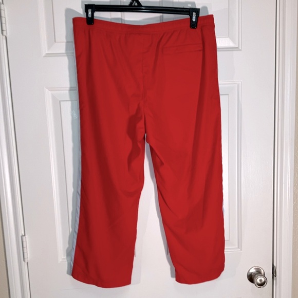 Nike Women’s Vintage Y2K Red TracksuitPants w/Pockets & Zipper Back Pocket Sz XL - Picture 2 of 5